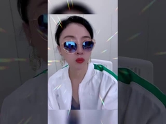 फैशनेबल एसीटेट धातु धूप का चश्मा स्क्वायर नेत्र आकार