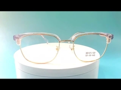 शेन्ज़ेन में चश्मा निर्माता से BD127 एसीटेट धातु ऑप्टिकल स्टाइल
