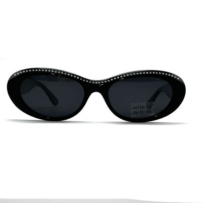 अच्छी कीमत एसीटेट शीट फ्रेम महिलाओं के लिए क्लासिक तितली धूप का चश्मा Strass-AS119 के साथ,ODM/OEM फैक्टरी ऑनलाइन