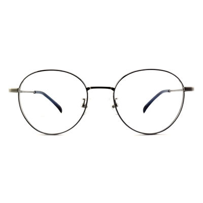 अच्छी कीमत TF3335 गोल अनुकूलित टाइटेनियम ऑप्टिकल फ्रेम वैक्यूम प्लेटिंग क्लासिक ऑनलाइन