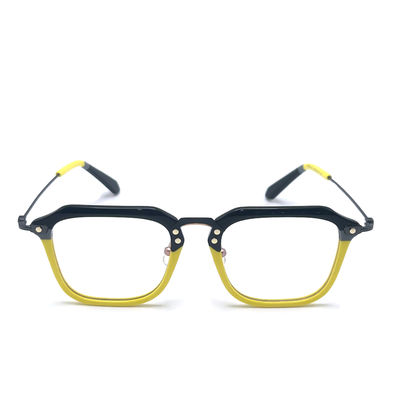 अच्छी कीमत BD124 अनुकूलित फ्रेम रंग एसीटेट धातु फ्रेम 142 मिमी मंदिर लंबाई के साथ ऑनलाइन