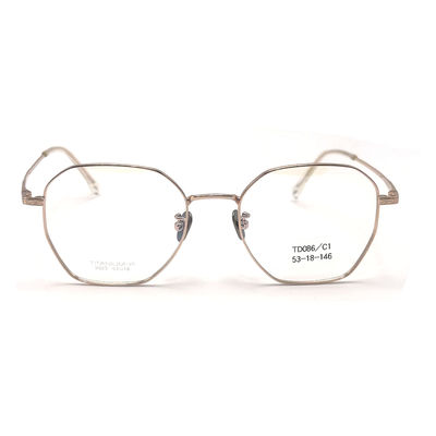 अच्छी कीमत TD086 प्रतिबिंब विरोधी कोटिंग और लचीले हिंग्स के साथ टाइटेनियम ऑप्टिकल फ्रेम - दैनिक उपयोग के लिए एकदम सही ऑनलाइन